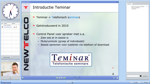 Screenshot van Webclass toegelicht